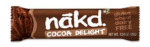 Nakd Nakd Bars, Cocoa Delight Raw Fruit and Nuts, Gluten Free, Vegan 18 Count