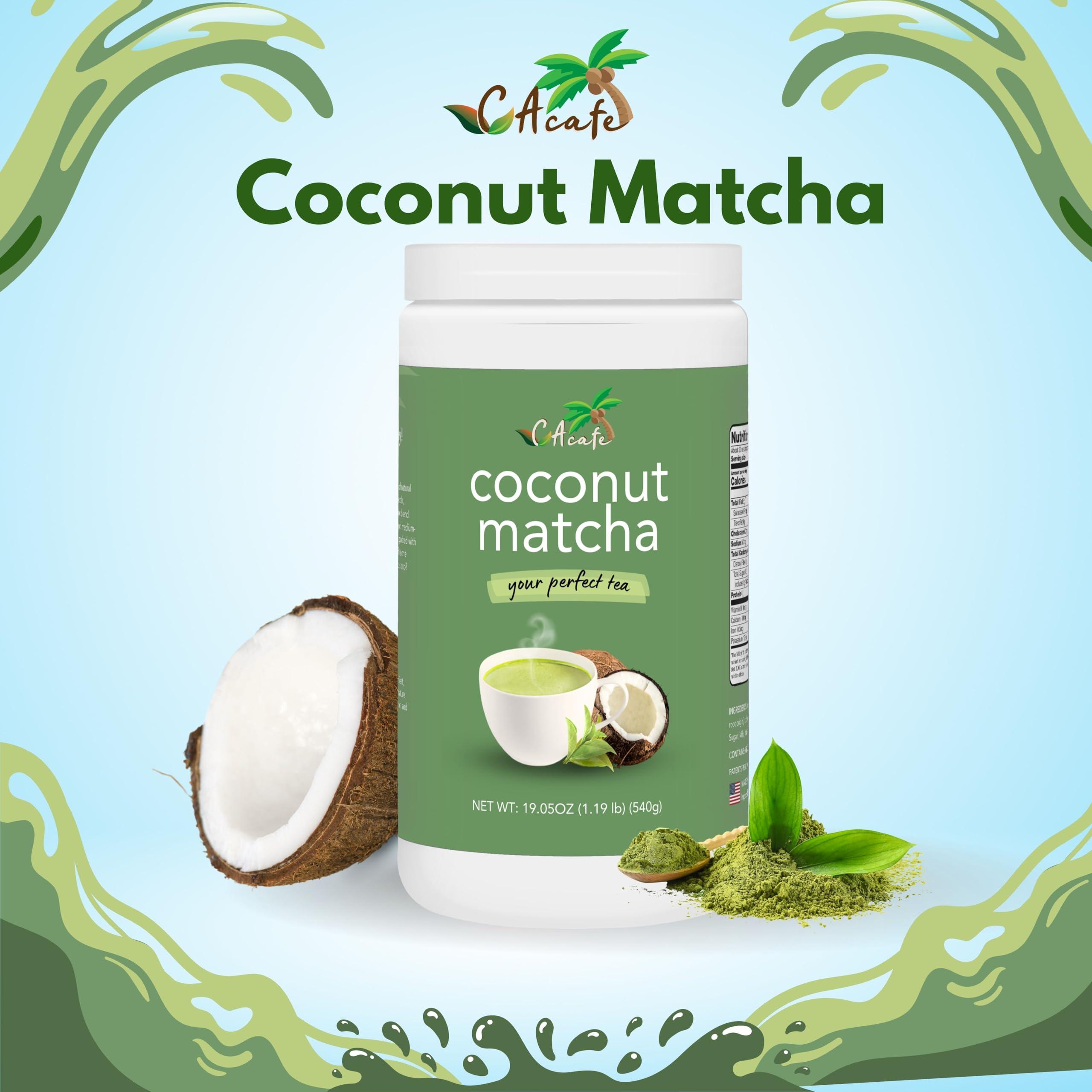 CAcafe CAcafe Coconut Matcha and Collagen Coffee Variety (2-pack)