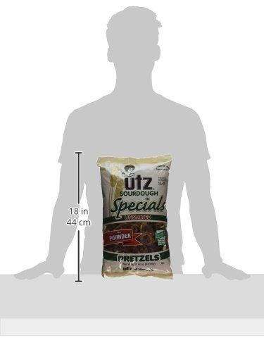 Utz Utz Sourdough Specials Unsalted Pretzels, 16 Ounce