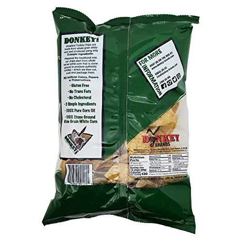 Donkey Brands LLC Donkey Chips Tortilla Unsalted 11 oz