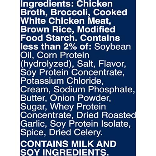 Progresso Progresso Rich & Hearty, Creamy Chicken & Broccoli Canned Soup, Gluten Free, 18.5 oz. (Pack of 12)