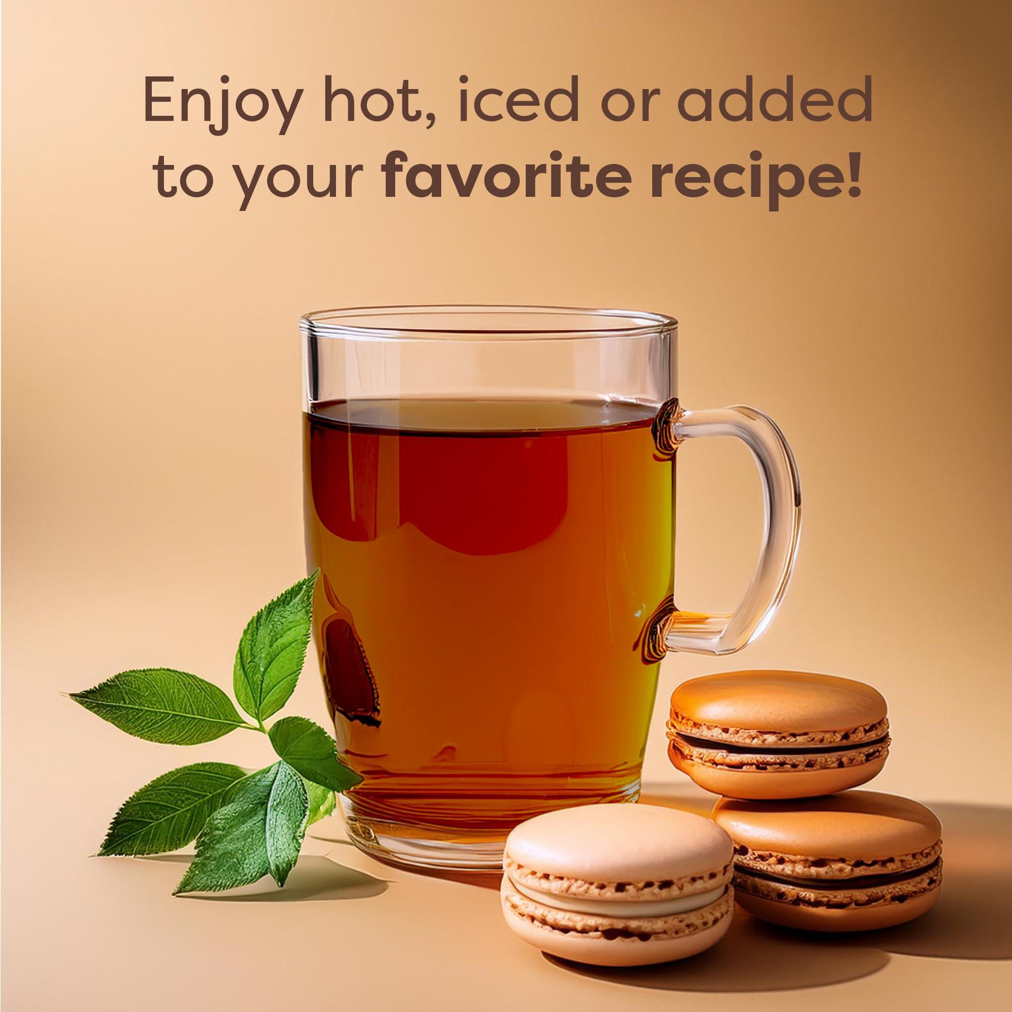 Waka Coffee Waka Instant Black Tea Mix, Classic - 100% Tea Leaves, No Additives, Unsweetened Tea Powder for 50 Quarts or 200 Cups Easy and Quick Hot or Iced Teas (4.5oz)