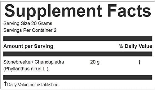 HANAN PERUVIAN SECRETS Hanan Peruvian Secrets Chancapiedra Herbal Tea | 100% Natural Stonebreaker | 1.41oz / 40g Loose Leaf Bag | Aids in Promoting Normal Kidney Function Naturally