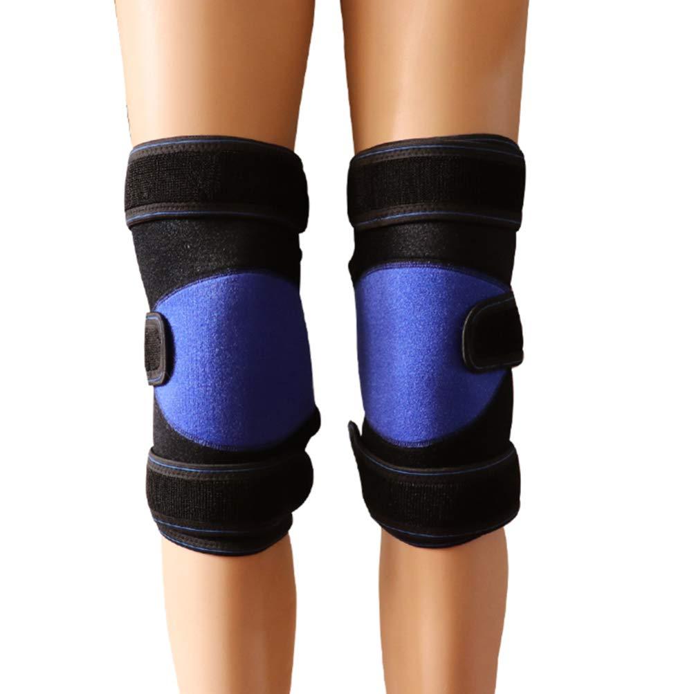 EXCEART EXCEART 1 Pair Heating Knee Support Running Knee Pads Knee Bands Knee Guard Heated Knee Pads Knee Brace Adjustable Knee Support Bracea Knee Warmers Knee Sleeve Riding Pad