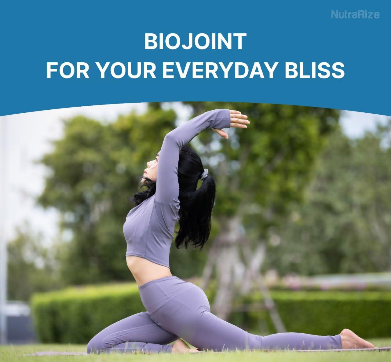 NutraRize (5 Pack) BioJoint Plus - BioJoint Plus Advanced Joint Support Formula, BioJoint Supplement, BioJoint Maximum Strength Pills for Joint Wellness and Mobility, Bio Joint Plus Reviews (300 Capsules)