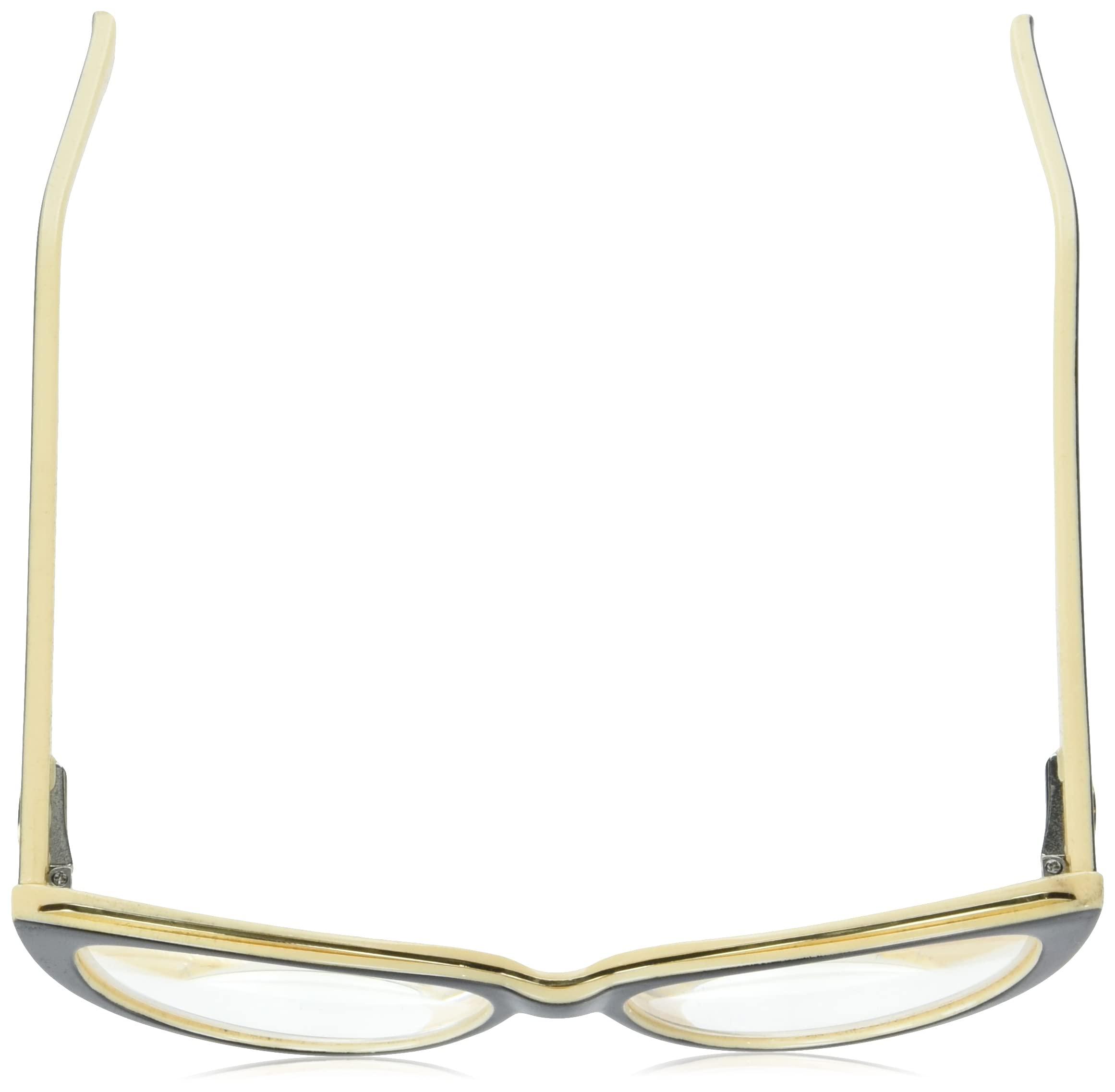 Sofia Vergara x Foster Grant Sofia Vergara x Foster Grant Women's Sofia Reading Glasses Cat-Eye, Black, 56 mm + 3