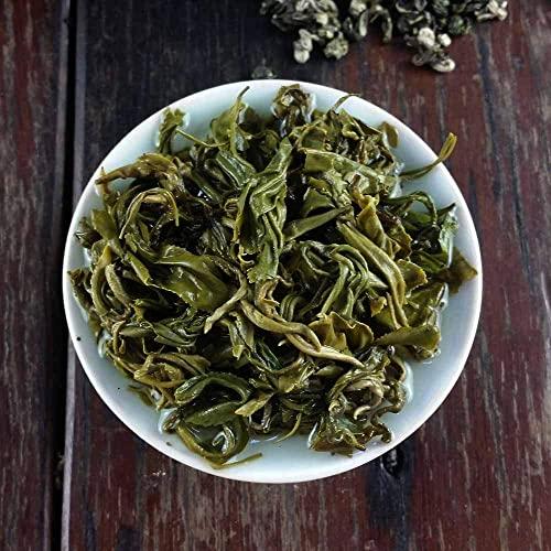 FullChea FullChea - BiLuoChun Tea - Bi Luo Chun Green Tea - Chinese Green Tea Loose Leaf - Toasty Bean Aromatic - Calming Tea (8.8oz / 250g)