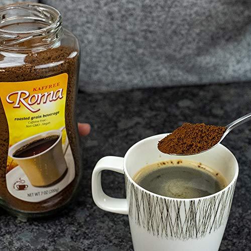Kaffree Roma Kaffree Roma - Caffeine Free Roasted Grain Beverage, Rich Coffee Flavor, 7 Oz