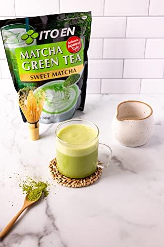 Ito En Ito En Matcha Green Tea, Sweet Powder, 17.5 Ounce (Pack of 1), Sweetened Green Tea Powder