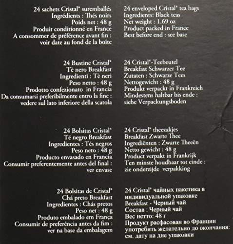 Dammann Freres Dammann Freres Loose Leaf, Breakfast Blend Premium Gourmet French Black Tea, 24 Count (Single Pack)