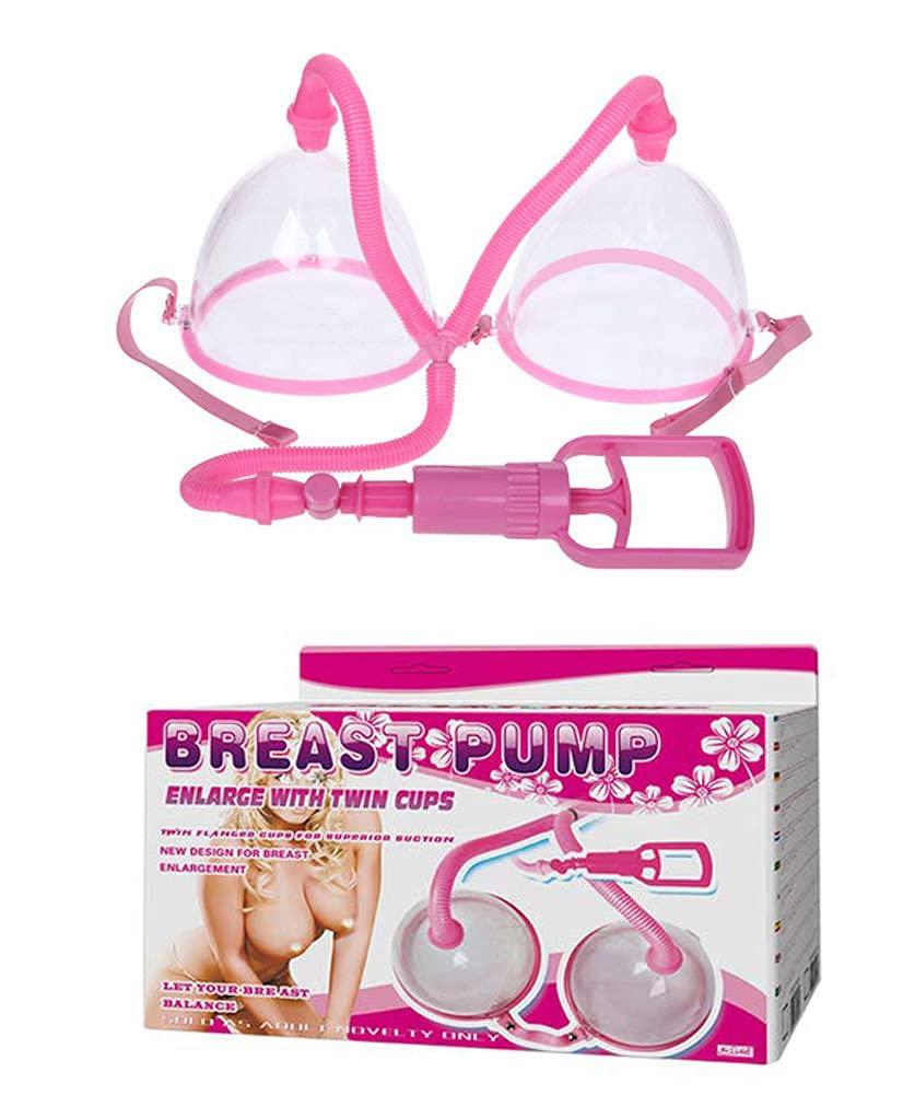 HenMerry HenMerry Women Larger Dual Vacuum Suction Cup Breast Pump(Manual)