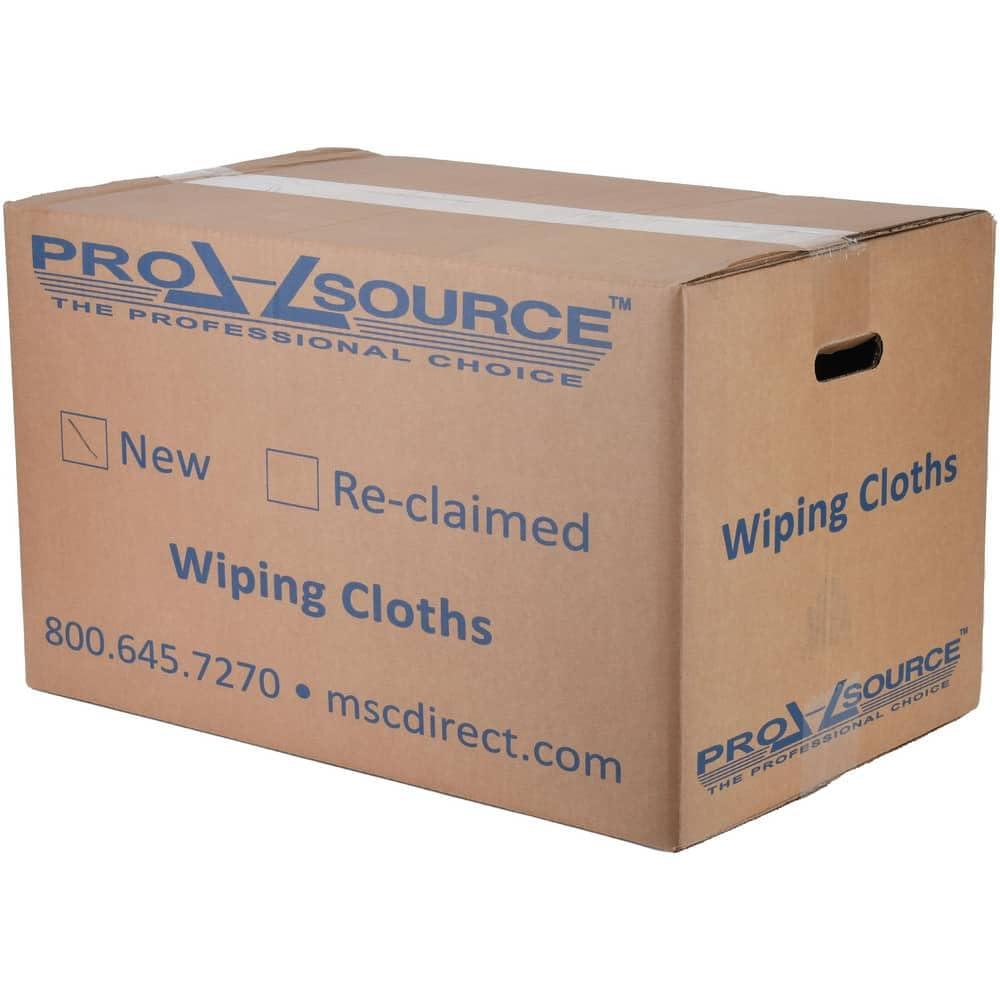 PRO SOURCE PRO SOURCE 25 Lb Box Virgin Surgical Lint-Free Blue Cotton Huck Towels: 16\" x 25\"