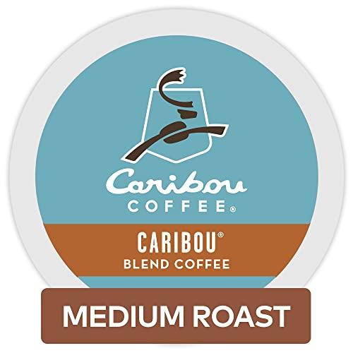 Caribou Coffee Caribou Coffee Single-Serve Coffee K-Cups®, Caribou Blend, Carton Of 4 K-Cups, Box Of 24 Cartons
