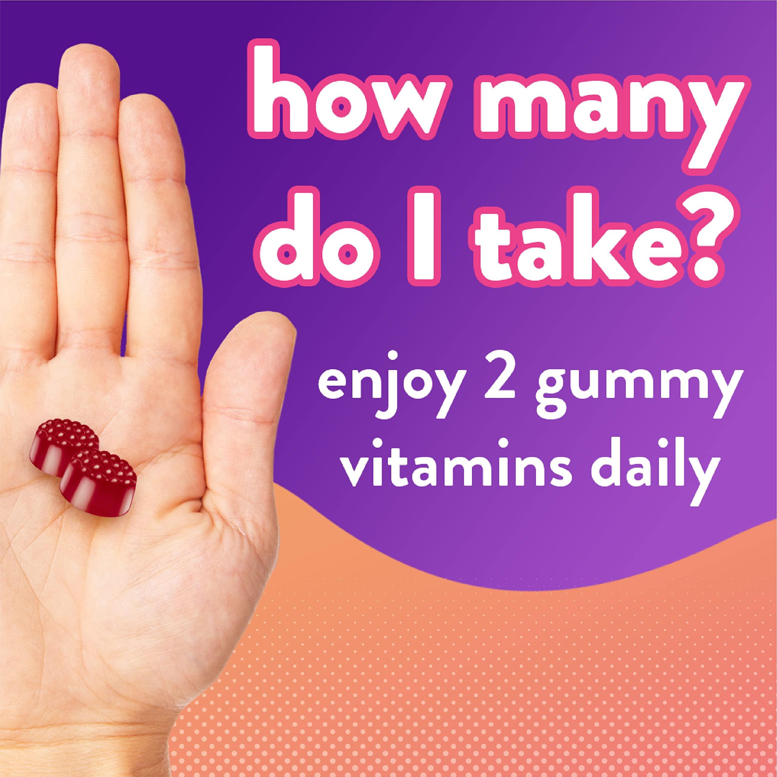 Vitafusion Vitafusion Extra Strength Vitamin B12 Gummy Vitamins for Energy Metabolism Support and Nervous System Health Support & Vitamin D3 Gummy Vitamins for Bone and Immune System Support