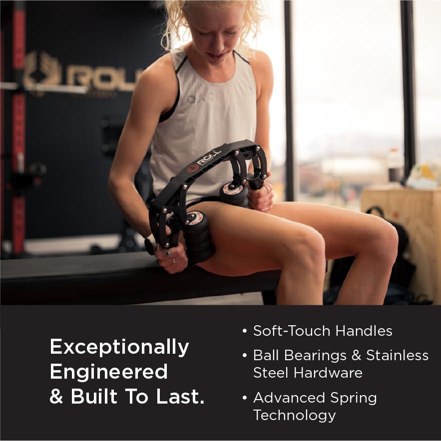 ROLL Recovery ROLL Recovery R8 (Carbon Black) - Deep Tissue Massage Roller