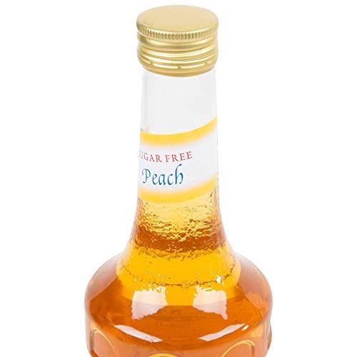 Monin Monin Sugar-Free Peach, 33.8-Ounce Plastic Bottle (1 Liter Bottle)