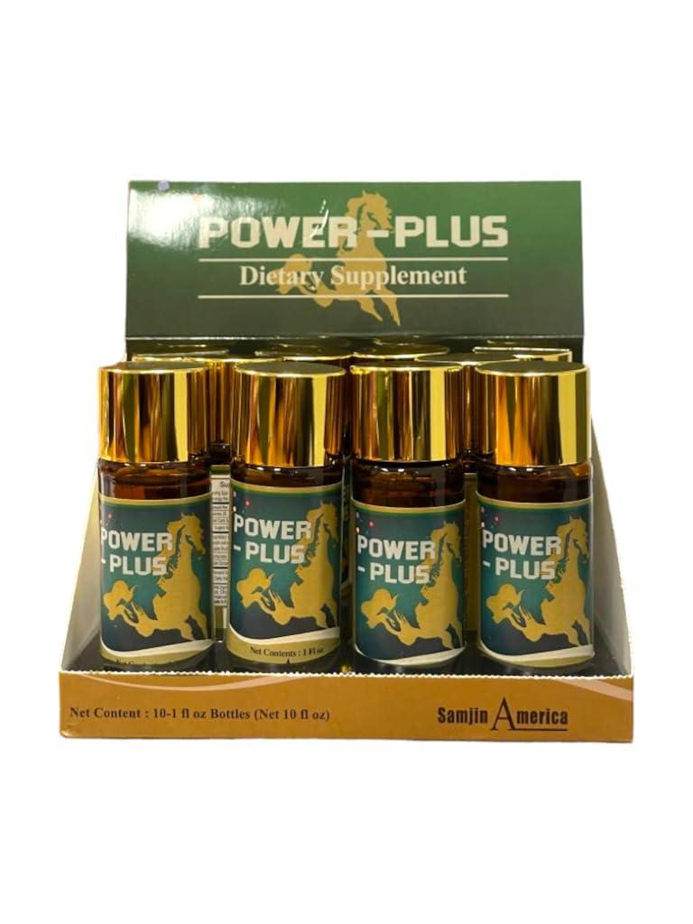 POWER-PLUS POWER-PLUS 10 Bottles Super Power-Plus Botanical Blend Liquid Supplement (1 FL OZ)