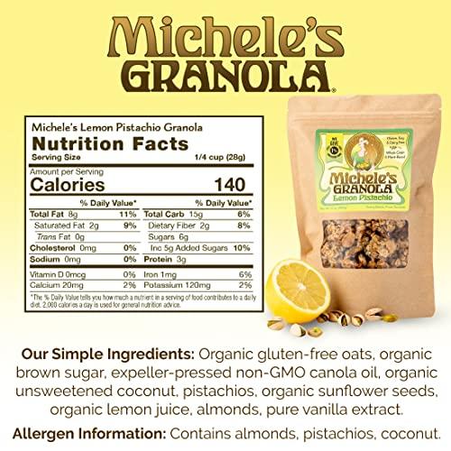 Micheles Granola Michele\'s Granola Lemon Pistachio, Gluten-Free & Non-GMO, 12 Oz Package, Pack of 3