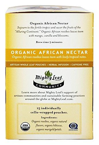 Mighty Leaf Mighty Leaf - Herbal Infusion Organic African Nectar - 15 Tea Bags