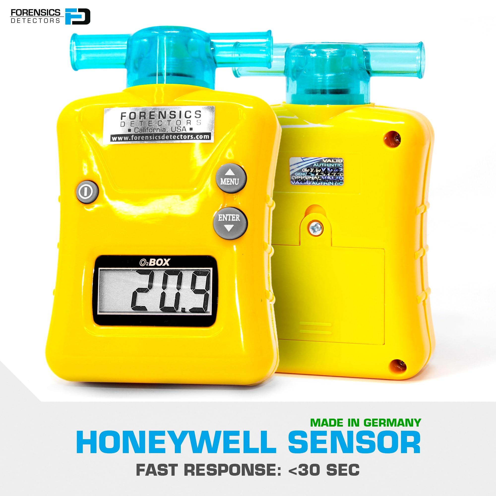 FORENSICS DETECTORS FD OXYGEN Analyzer by FORENSICS | 0%-100% with 0.1% resolution | Scuba, Nitrox, Divers | Water Resistant Case |