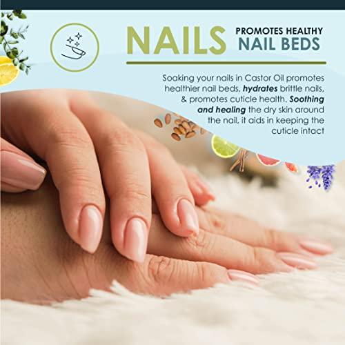 Zatural Castor Oil-Ricinus Communis-100% Pure, Clean Castor Oil(32 Ounce)