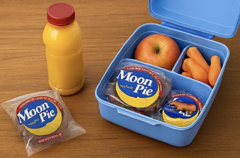 Moon Pies Mini Moon Pies Bulk 72 Individually Wrapped Moon Pie 12 Boxes 6 Each Box (Vanilla)