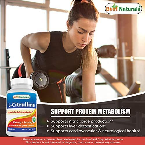 Best Naturals Best Naturals L-Arginine L-Ornithine - 1000mg & L-Citrulline 1500mg