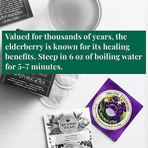 The Republic of Tea The Republic of Tea – Wellness Teas Assortment Gift (24 Individually Wrapped Tea Bags)