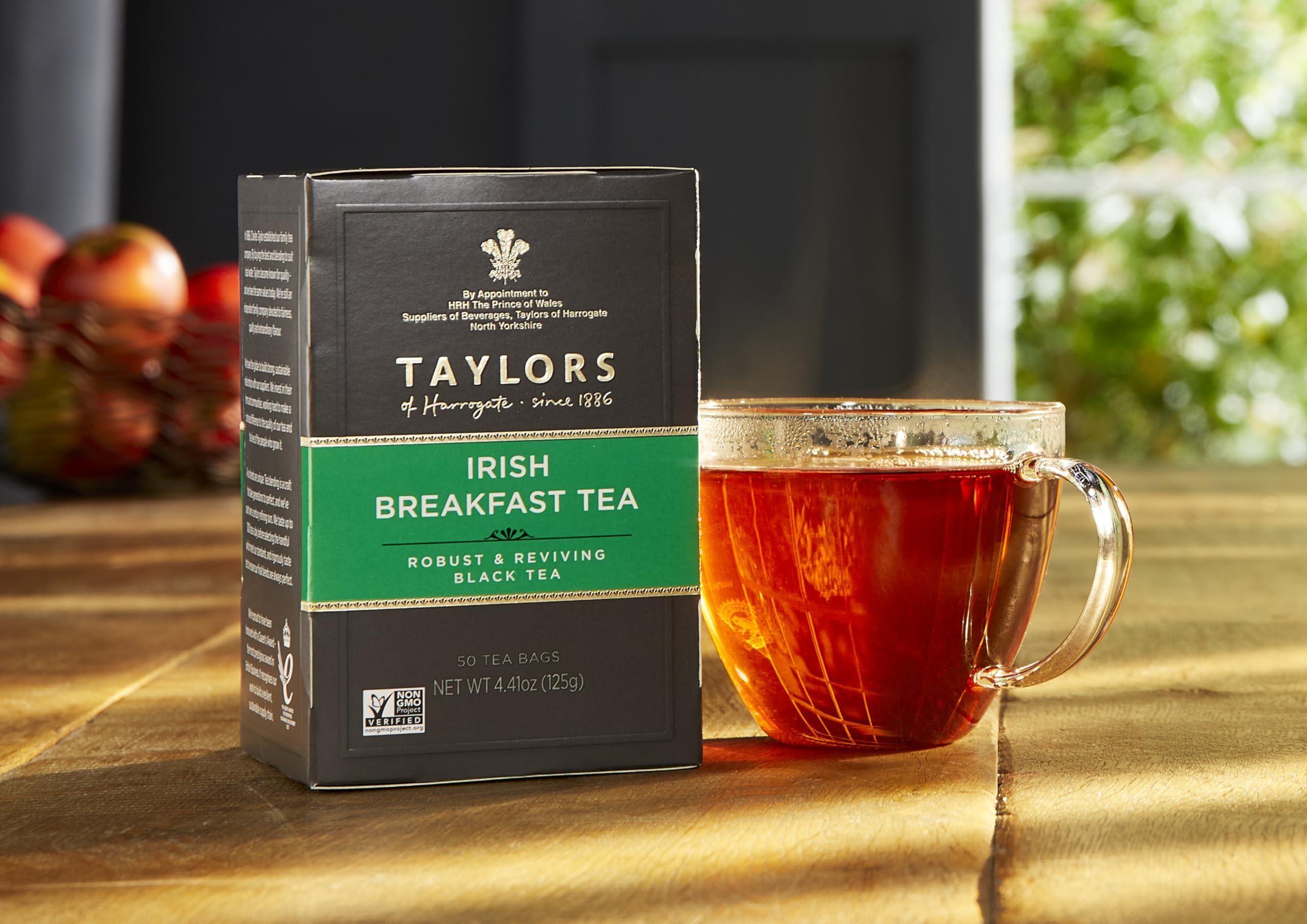 Taylors of Harrogate Taylors of Harrogate Irish Breakfast, 50 Teabags (Pack of 6)