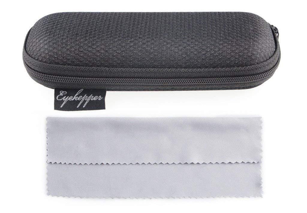 Eyekepper Eyekepper Reading Glasses Professor Vintage Stylish Square Oversized Readers Men Women Anti-Grey +2.0