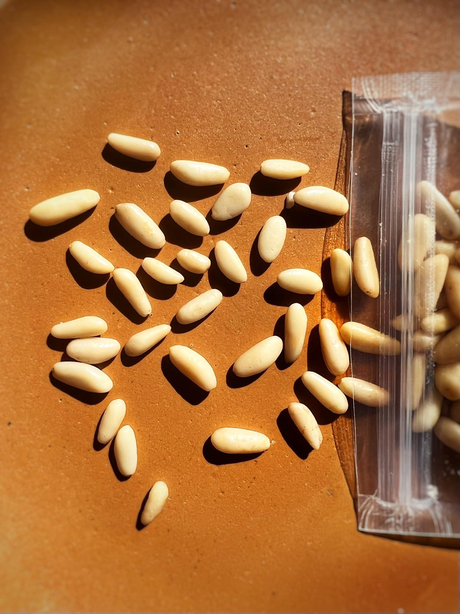 Gustiamo Italian Pine Nuts Pinoli - Roberto Panizza, Liguria - 250g bag