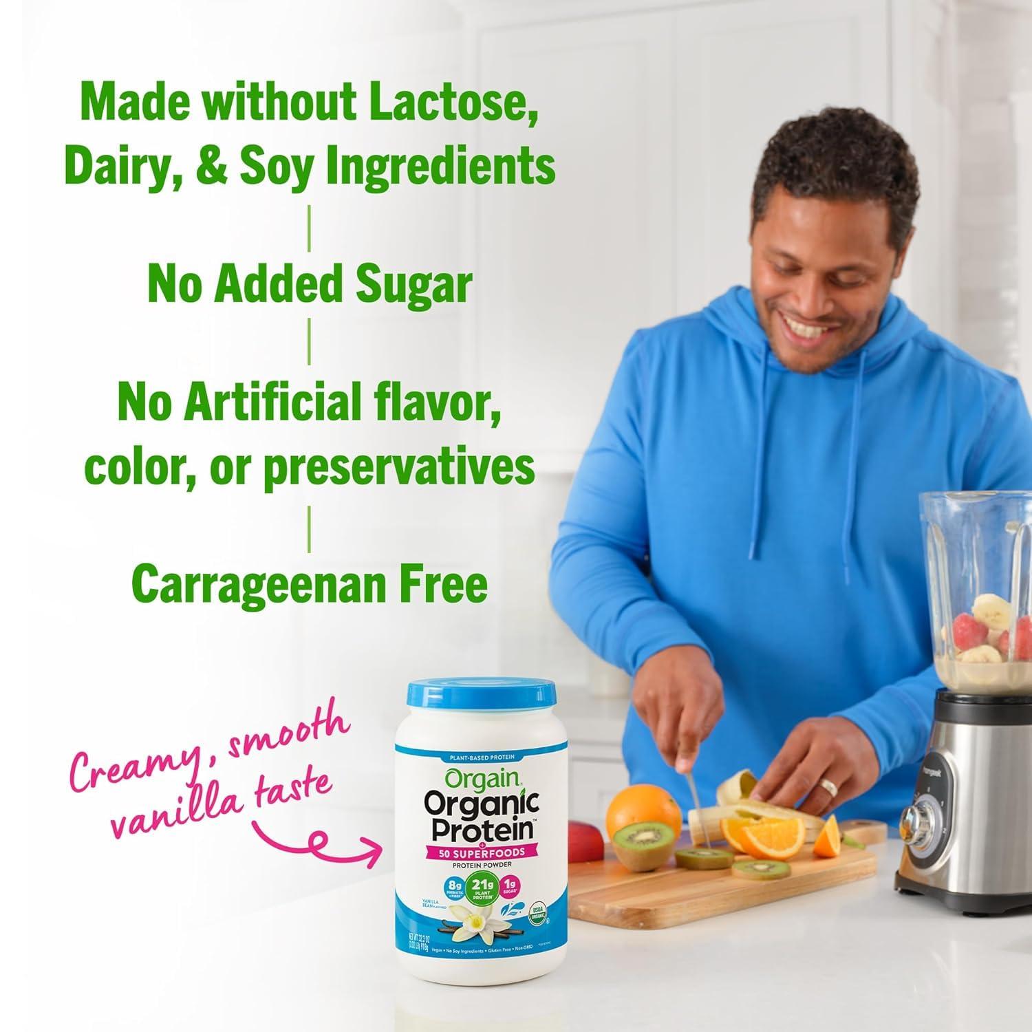 Orgain Orgain Organic Vegan Protein Powder + Superfoods Powder Bundle (2.03 Lb + 2.02 Lb)