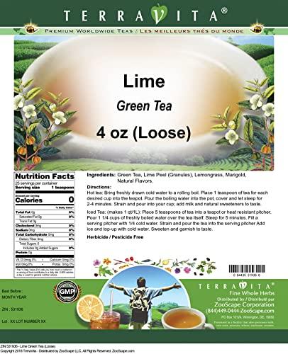 TerraVita Lime Green Tea (Loose) (4 oz, ZIN: 531936)