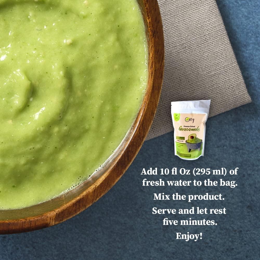 Osty Osty freeze dried Guacamole (Lime and Salt)