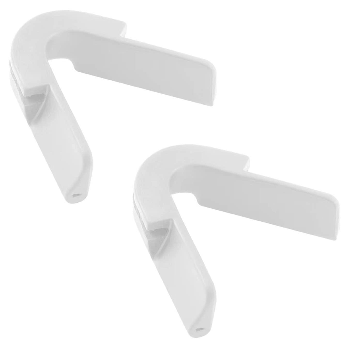EVSTIL 2Pack Replacement Nose Pieces For Pit Viper Sunglasses Compatible With Original PV (g: 2White)