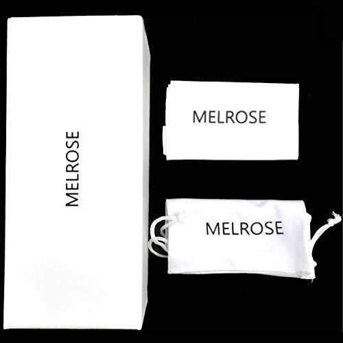 Melrose Melrose Blue light blocking reading glasses, ladies computer goggles, personality avant-garde decorative glasses (2PCS white+pink, 4)