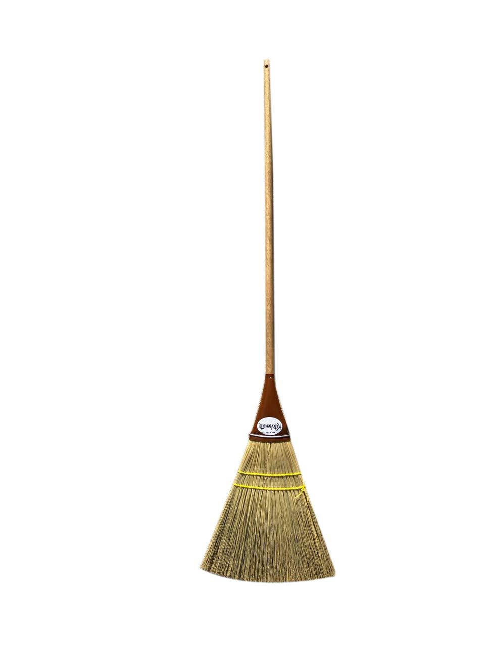 Cufsdo The Original Kitchenette Broom - CASE of 6 Lightweight Brooms - Made in America with Broomcorn
