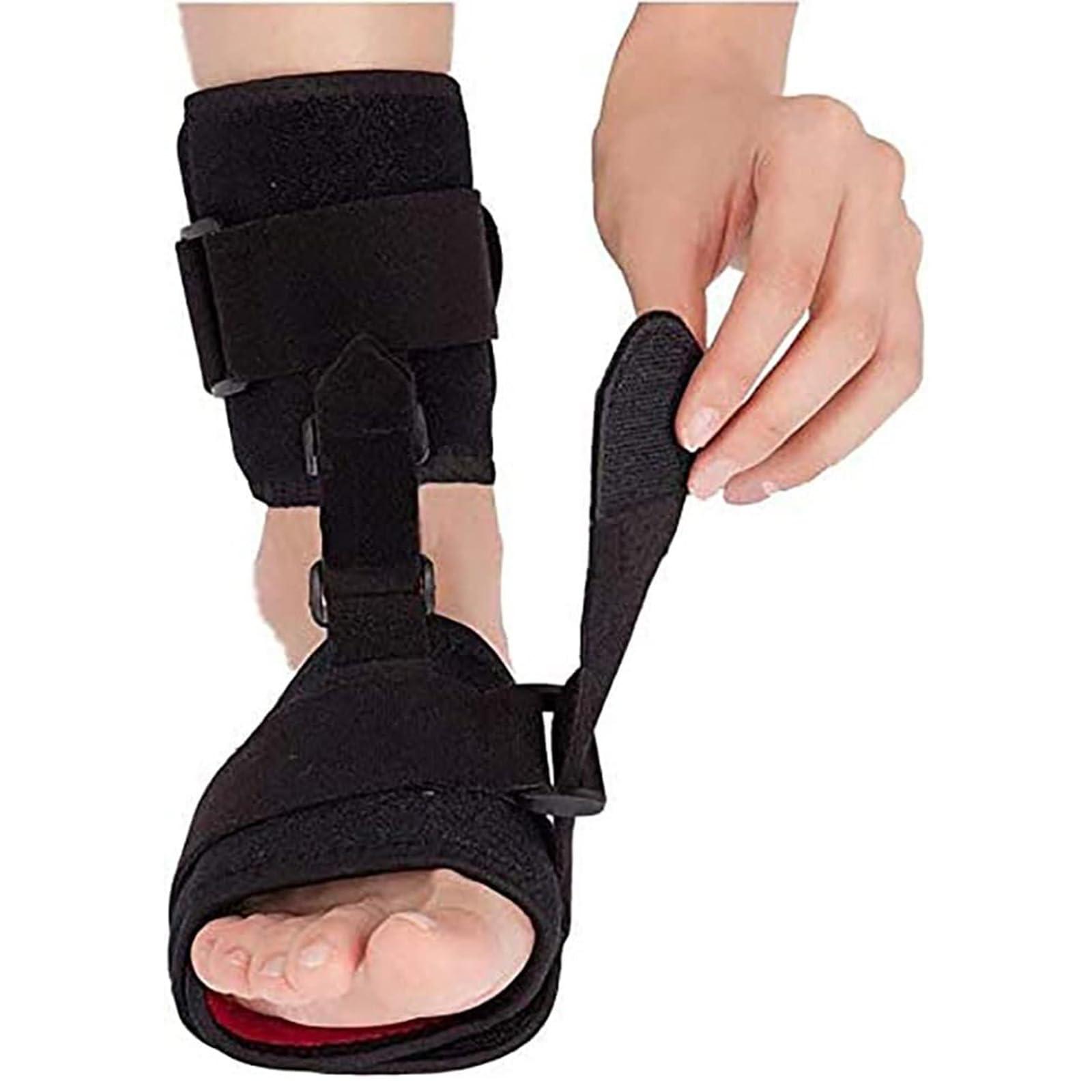 oiakus oiakus Foot Drop Corrector, AFO Ankle Orthosis Splint Support, Pain Relie Foot Drop Orthosis Corrector Adjustable Foot Drop Brace Assist Strap For Improved Walking Gait