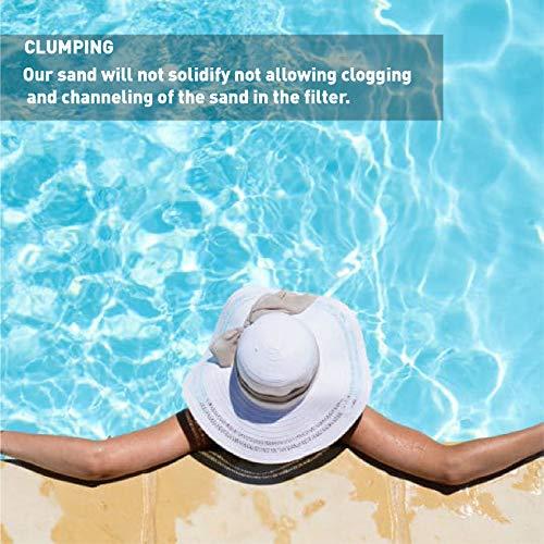 Palmetto Palmetto Pool Filter Sand Works with Residential & Commercial Equipment – Highly Efficient, 50 Pound