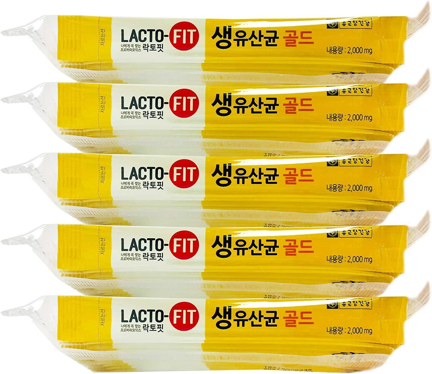 LACTO-FIT [Chong Kun Dang] Lacto-Fit ProBiotics Gold (1 Pack),3.53 oz