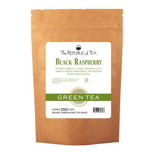The Republic of Tea The Republic of Tea Black Raspberry Green Tea Bags, 250 Tea Bag Bulk