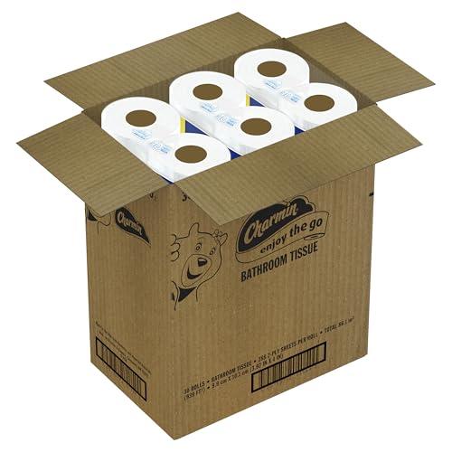 Charmin Charmin Toilet Paper Ultra Soft Cushiony Touch, 30 Family Mega Rolls = 153 Regular Rolls