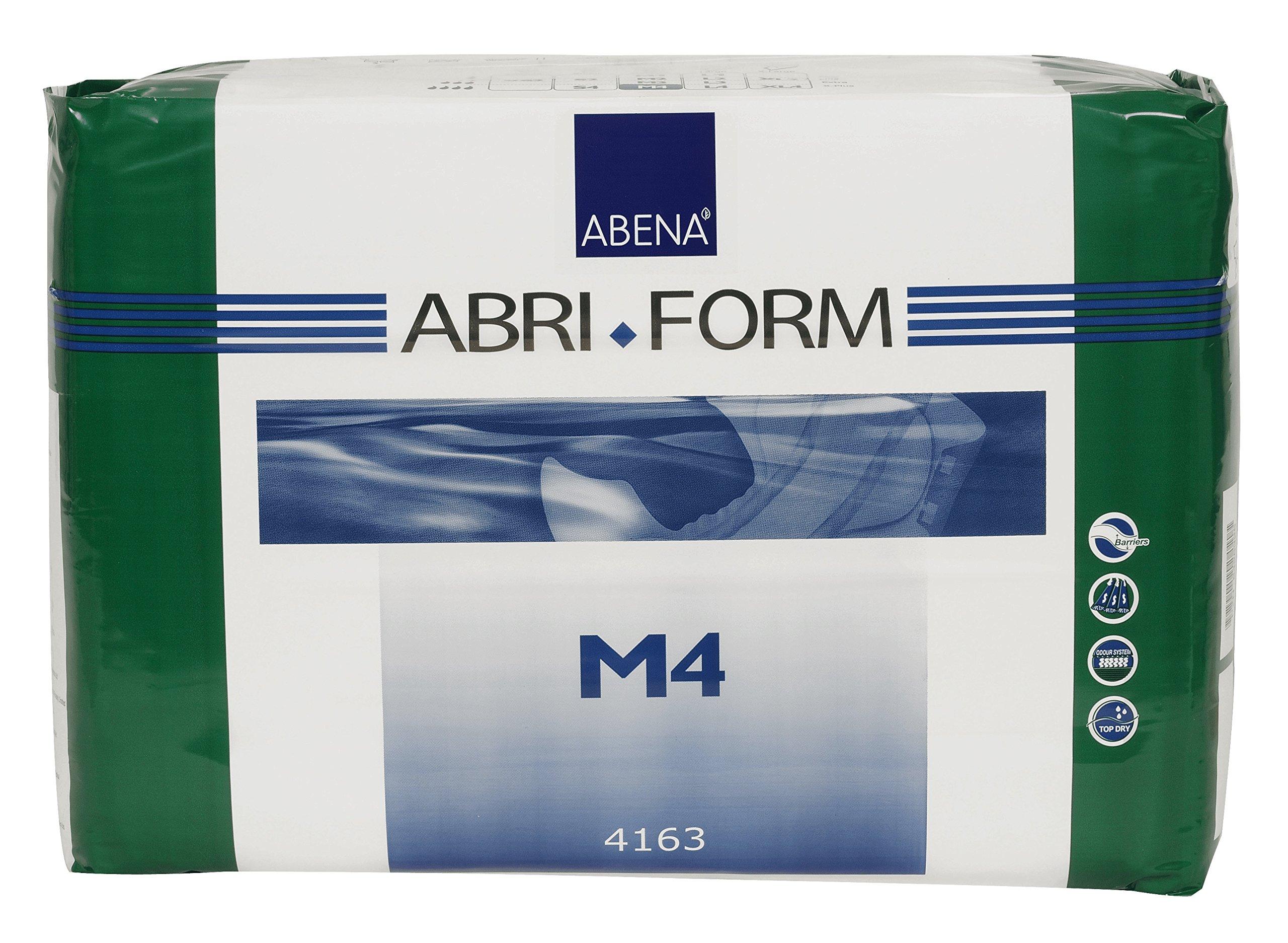 Abena Abena Abri-Form Comfort Plastic-Backed Briefs, Level 4, (Medium To Large Sizes) Medium, 14 Count