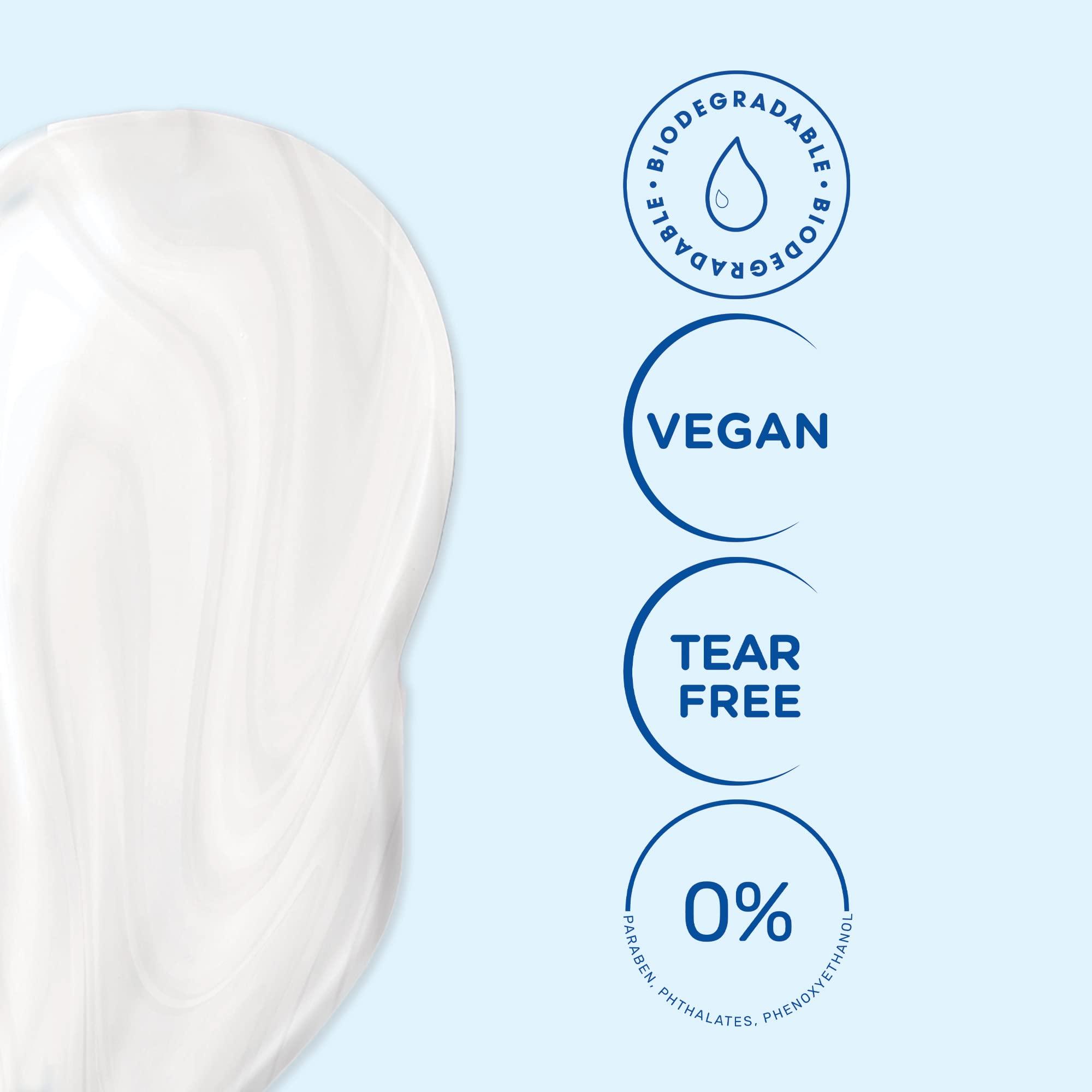 Mustela Mustela Baby Gentle Cleansing Gel - Baby Hair & Body Wash - with Natural Avocado fortified with Vitamin B5 - Biodegradable Formula & Tear-Free  16.90 Fl Oz (Pack of 2)