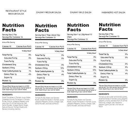 Tostitos Tostitos Salsa Dips Variety Pack, 4 Count