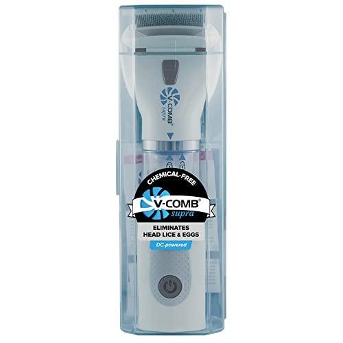 V-Comb V-Comb Supra - Head Lice and Egg Remover - Pesticide and Chemical Free - 100% Natural Treatment