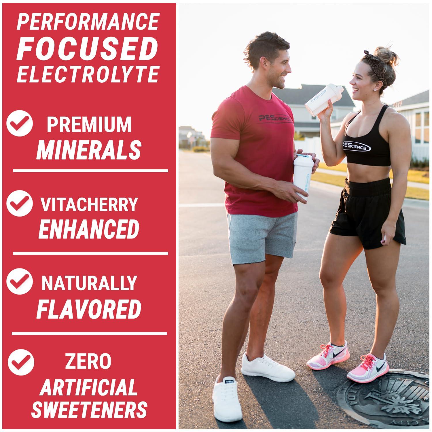 PEScience PEScience Versalyte Keto Electrolyte Powder, Sugar Free, Black Cherry, 30 Single Serving Packets, Hydration Powder