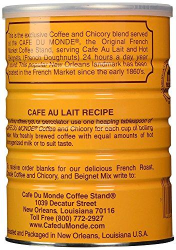 Cafe Du Monde 4 X Cafe Du Monde Coffee and Chickory, 15 Ounce