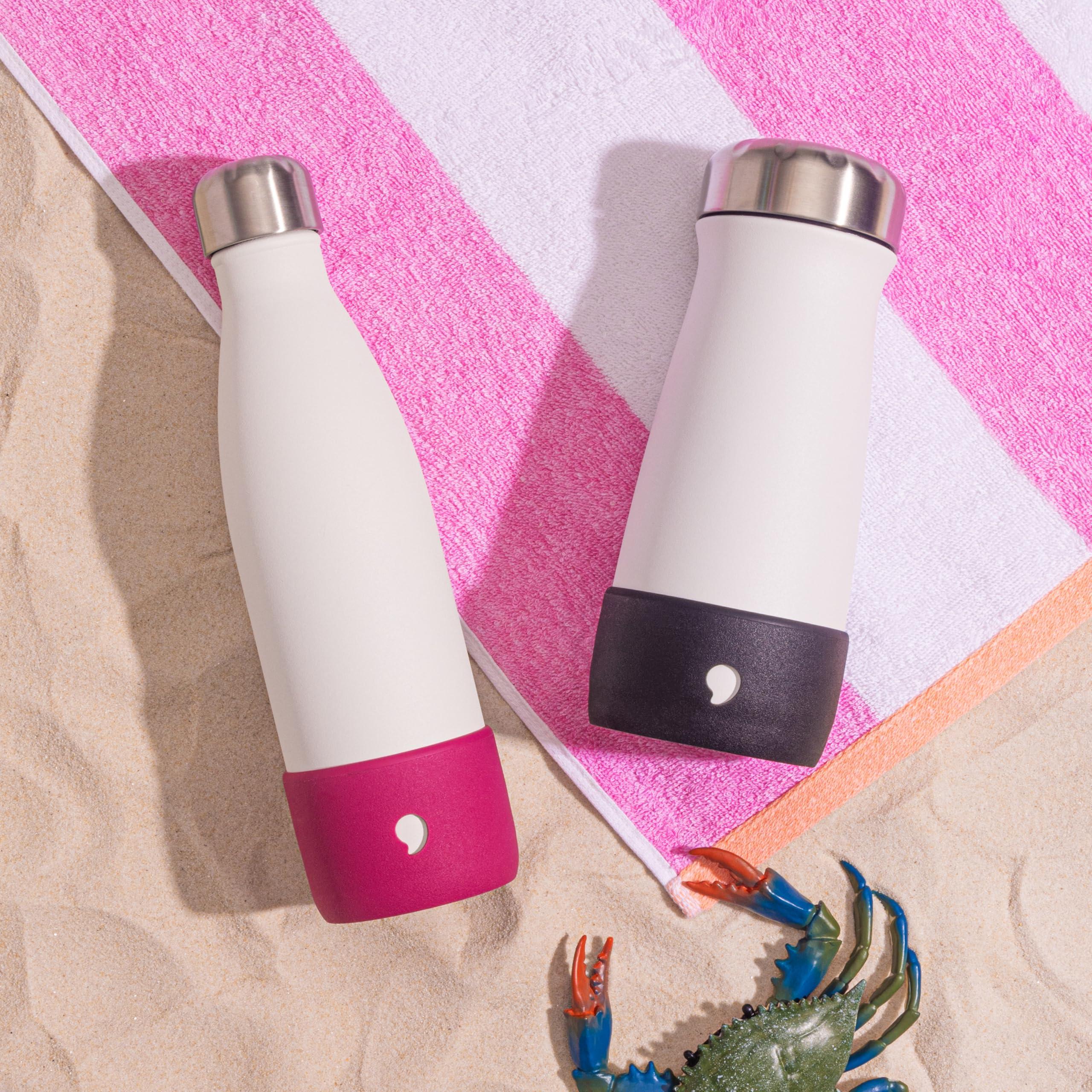 S'well S'well Small Water Bottle Bumper Pink Fits 17 ounces Bottles Keep Your Protected On The Go Easy Slide On and No Slip Grip