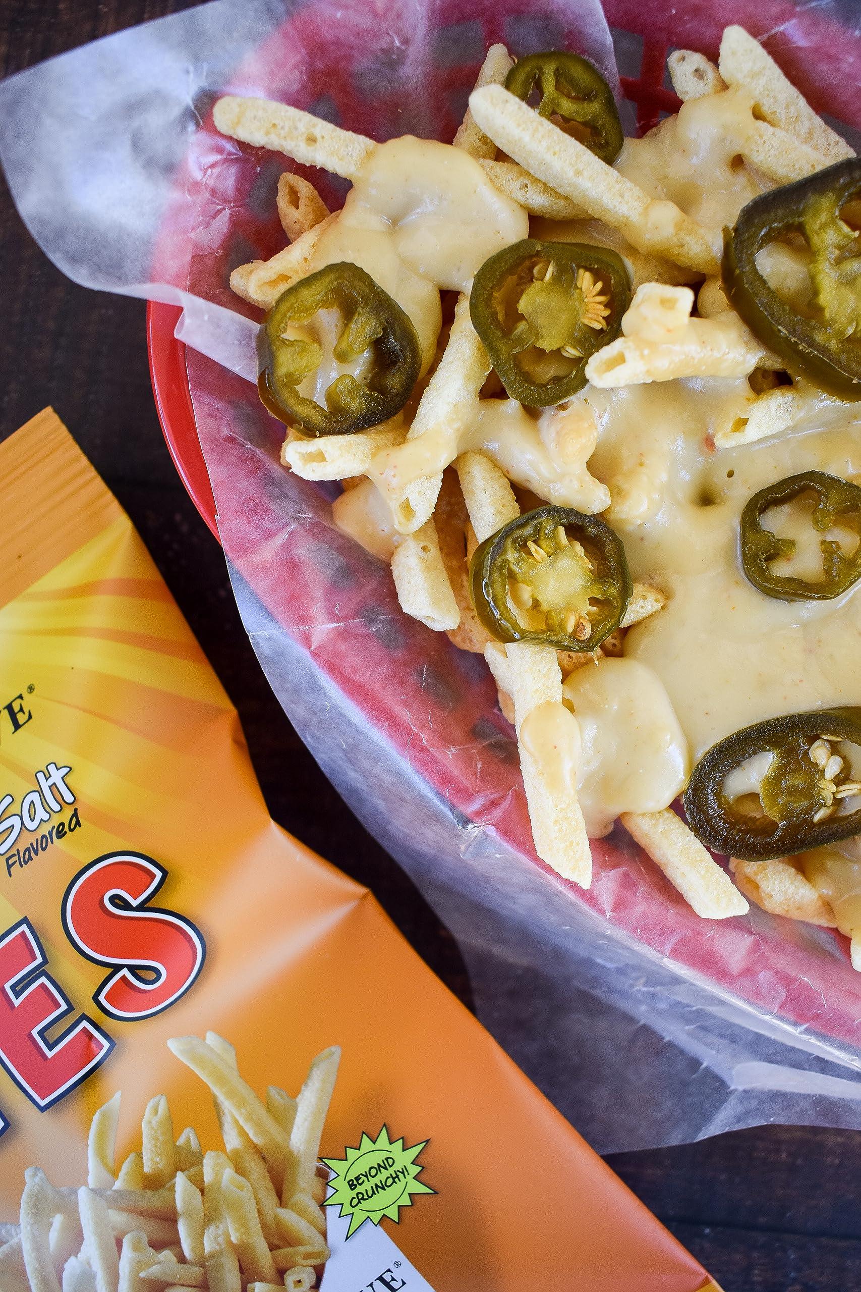 The Daily Crave The Daily Crave Sea Salt Fries - Gluten Free, Non-Gmo, Kosher, Crunchy - 4.25 Oz (Pack Of 8)